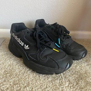 ADIDAS Falcon Shoes in Black, Women's Size 6